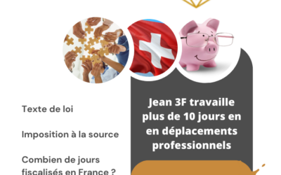 frontaliers : Impact des frontaliers se déplaçant plus de 10 jours : Conséquences fiscales